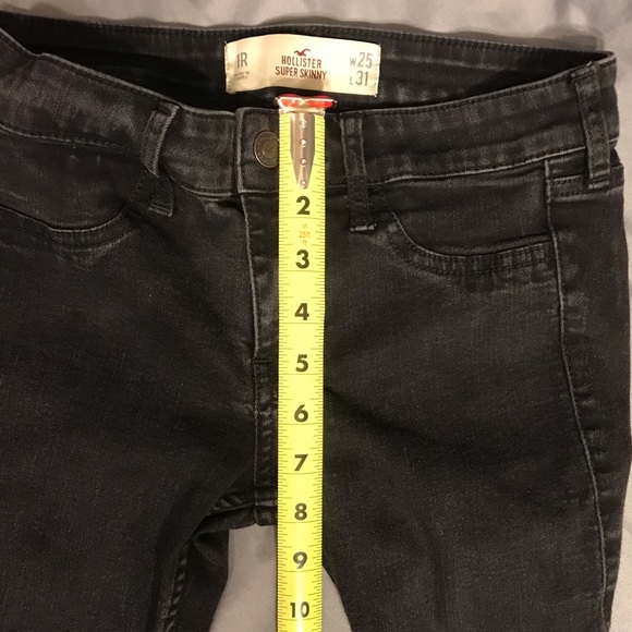 Ultra High-Rise Super Skinny Jeans, 25x31, Black - Picture 11 of 15